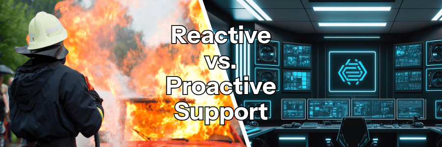 Reactive vs. Proactive