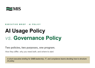Usage vs Governance image for download