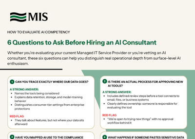 How to evaluate an AI consultant download image